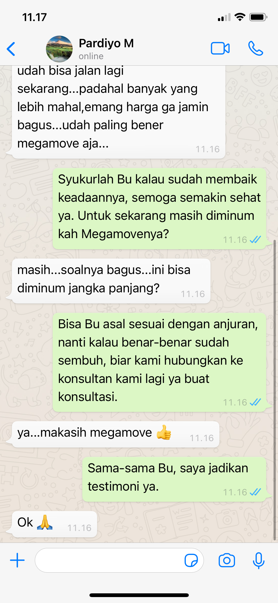 Testimoni pelanggan 5
