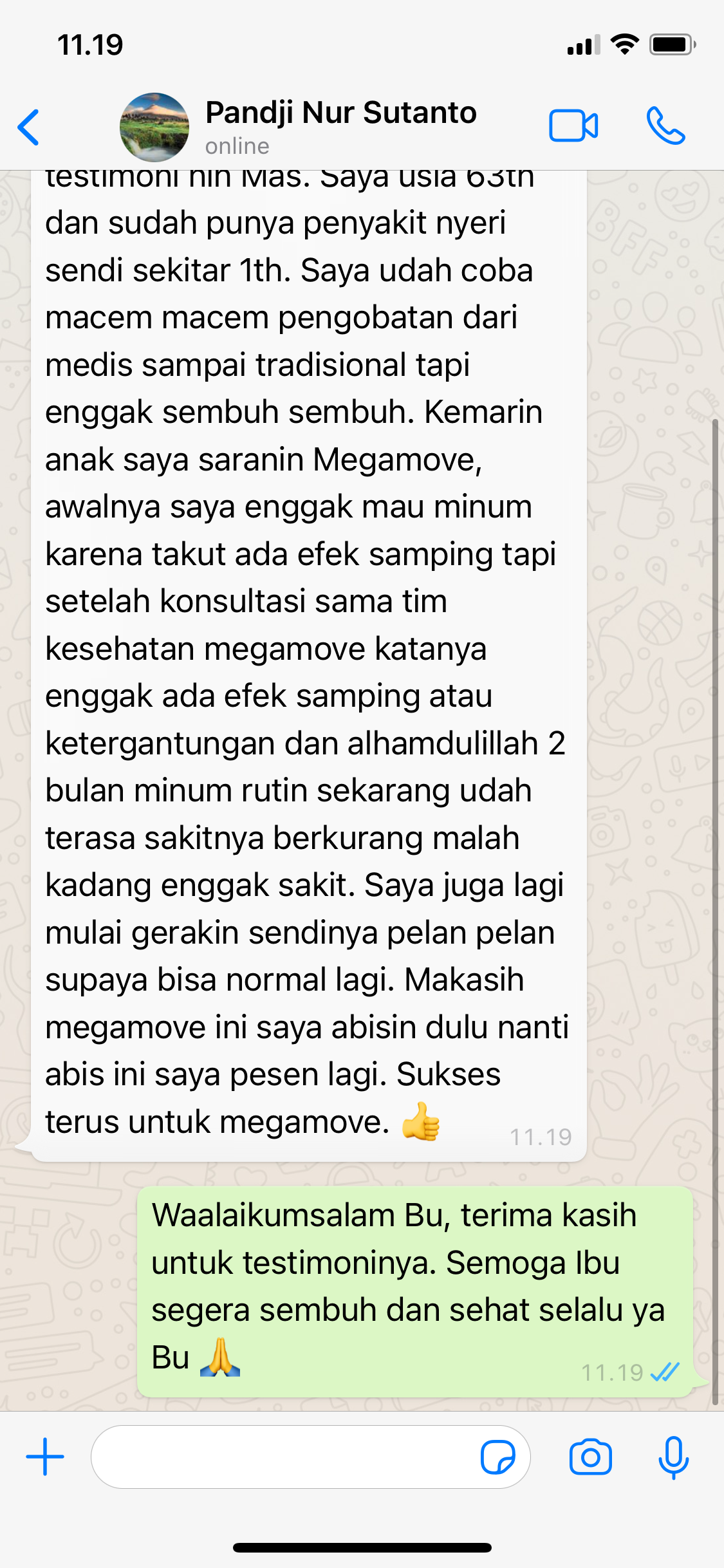 Testimoni pelanggan 3